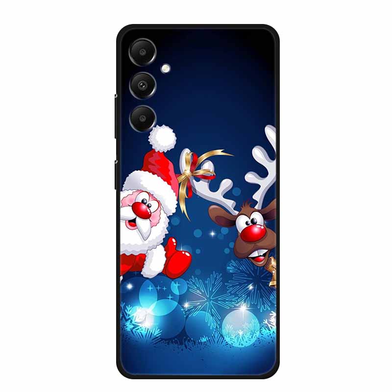 Christmas Phone Case For Samsung Galaxy A35 A 35 05 05s 15 25 55 Soft Silicone TPU Cover for Samsung A05s A05 A15 A25 A55 Case