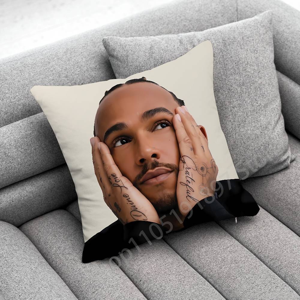 L-Lewis 44 H-HamiltonS Throw Pillow Case For 45*45cm 40cm 30cm 50cm 55cm Square Home Pillowcase Case