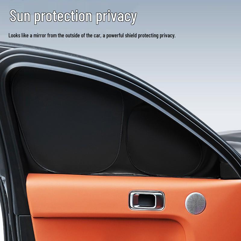 Kompatibel mit Li Auto L6/L7/L8/L9/i6/i8 ONE: Autofenster-Sonnenschutz - Sichtschutz, Wärmeisolierung und Sonnenschutz.