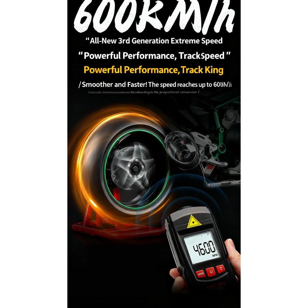 1/9 Kawasaki Ninja H2R with Spray Alloy Motorcycle Model Toy Vehicle Collection Sound and Light Off Road Autocycle Toys Car