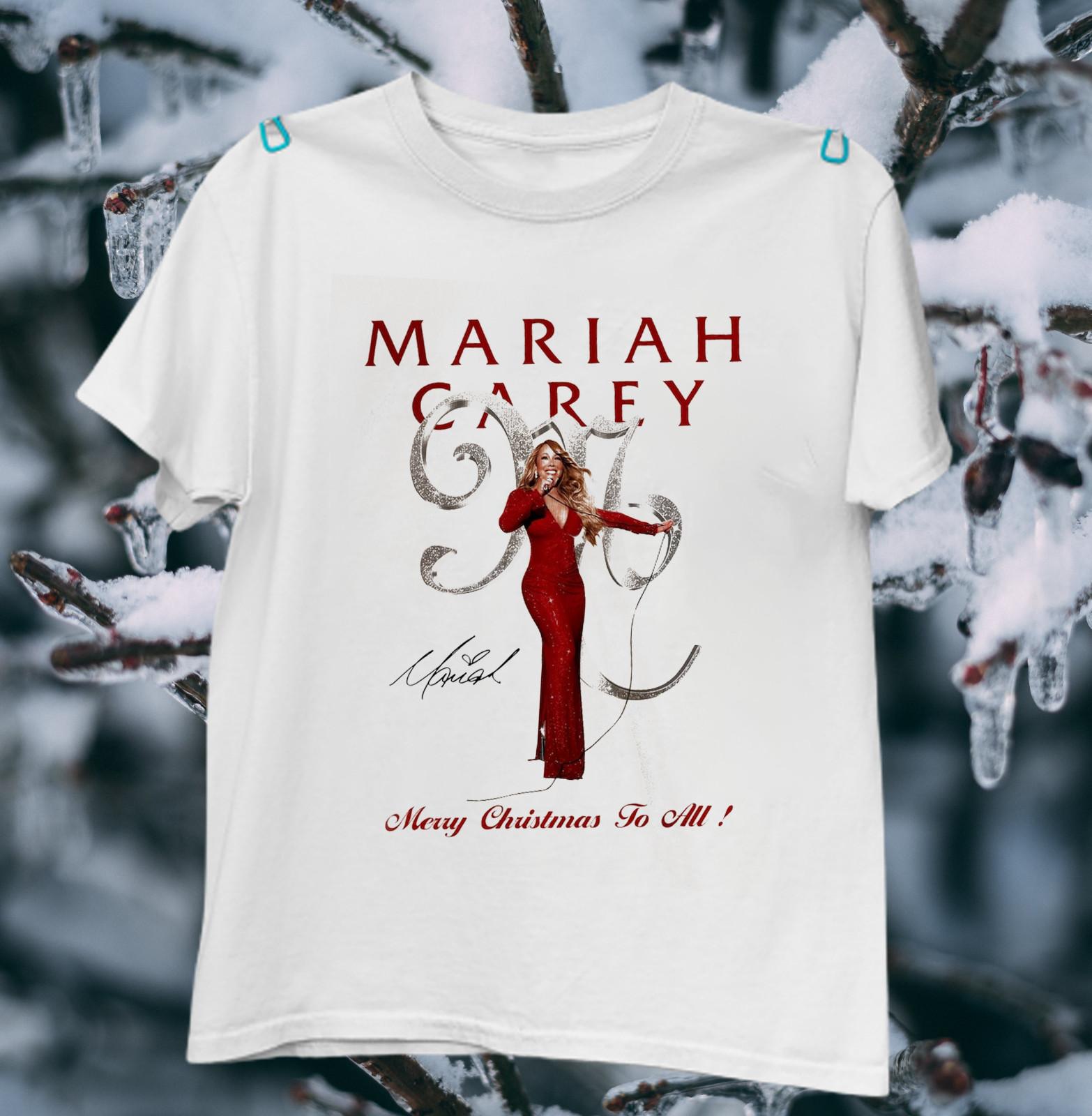 New Collection Merry Christmas To All Mariah Carey S to 5XL T-shirt TMB1860 S