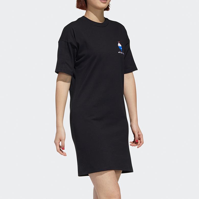 adidas Neo Short Sleeved Dress Women's Black GP5808