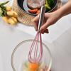 5Pcs Heat-Resistant Cooking Utensils Set Non-Stick Silicone Spatula Whisk Oil Brush Turner Cream Scraper Baking Set Kitchen Tool