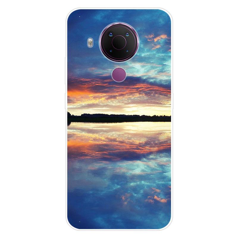 Cheap For Nokia 5.4 Silicone TPU Back Cover Soft Phone Case For Nokia 5