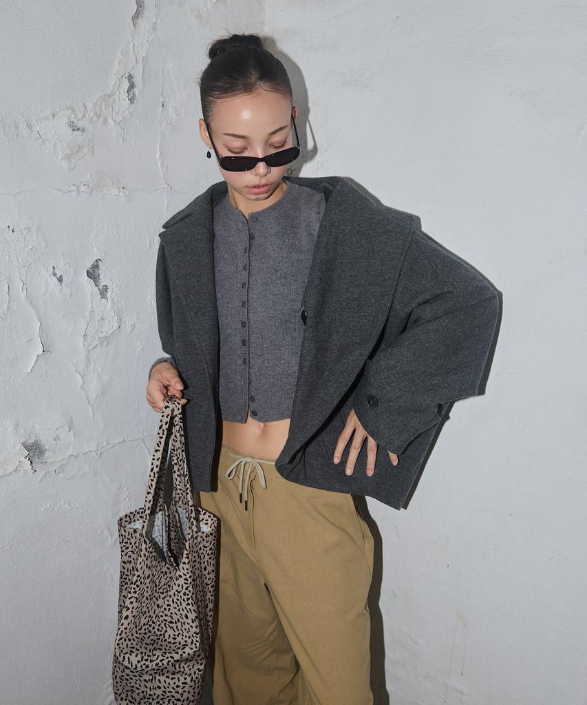 Shhstudio Cocoon Hooded Coat