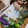 Game Plants Vs Z-Zombies Bathroom Mat Kids Room Bedroom Decoration Balcony Anti-Slip Doormat Living Room Bedside Area Rugs