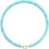 Beaded Gemstone Necklaces for Women Bohemian Colored Choker Natural Stone Bead Summer Beach Handmade Jewelry Necklace