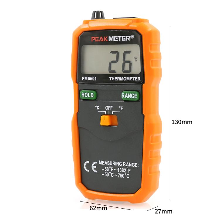 High Precision Digital Electronic Thermometer Industrial Contact-type Temperature Measuring Instrument Digital