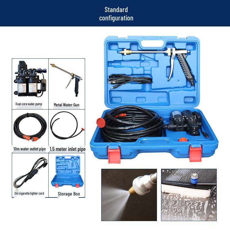 High-Pressure Portable Car Washer Pump and Water Gun
