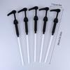 5X Syrup Pump Coffee Syrup Pump Dispenser Syrup Pump Press Action Pump Head For Coffee Syrups For Juice Bottle Dispenser