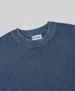 Beodeonteu Pigment Washed Round Neck Knit [Blue]