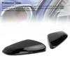 Car Side Door Rearview Mirror Cap Bright Black Weatherproof Car Door Side Mirror Cover Car Accessories