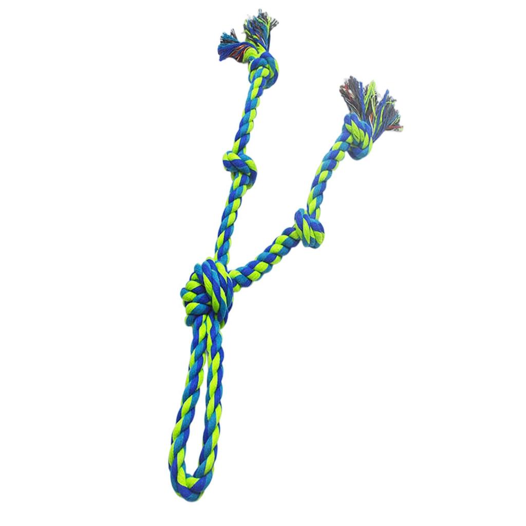 Heavy Duty Dog Toy For Aggressive Chewers – Tough Chew Toys For Large Dogs, Great For Tug-of-War & Teeth Cleaning