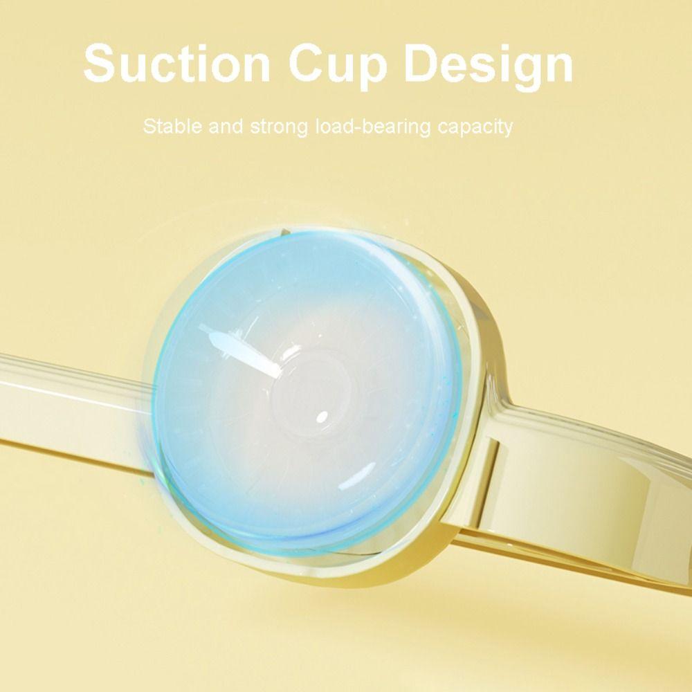 New Suction Cup Paper Towel Holder Adjustable Wall Mounted Paper Storage Shelf Multifunctional Space-Saving Towel Rack Kitchen