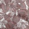 Cotton Cambric Dark Rose Brown Fabric Leaves Diy Clothing Quilting Fabric Print Fabric By Yard 42 Inch