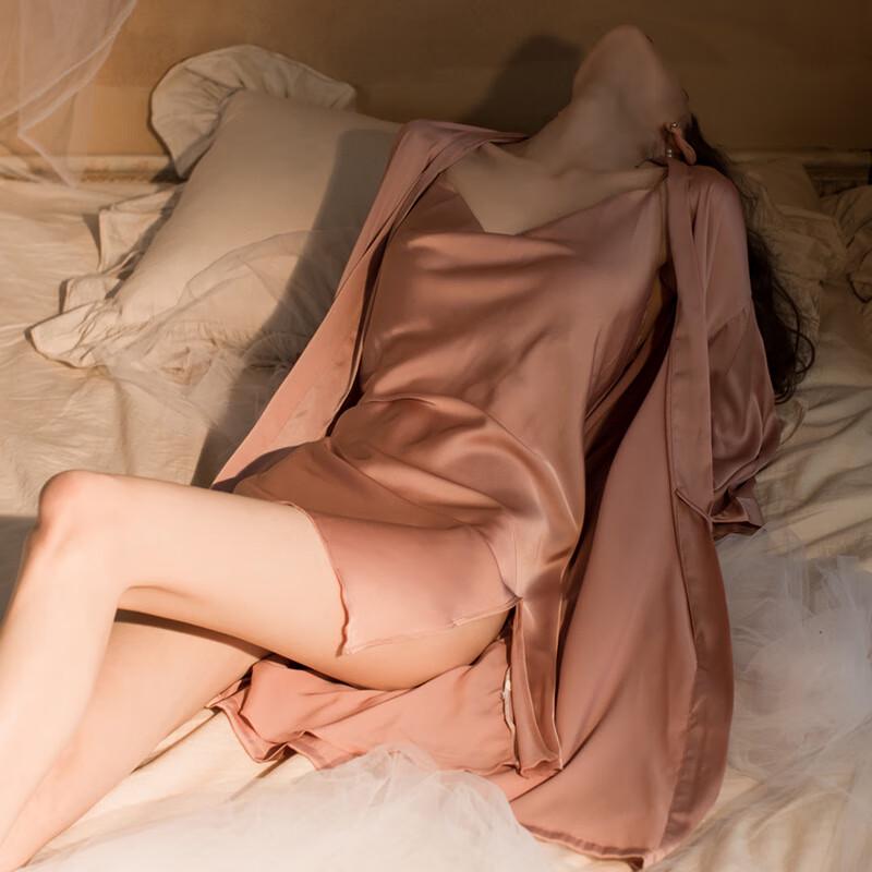 Women s Faux Silk Luxury Sleepwear Collection XL