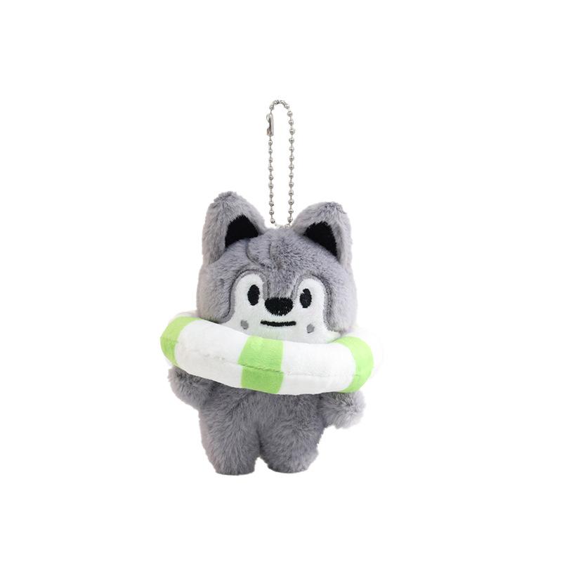Plush Skzoo Keychain Cartoon Character Plush Toy Fan Leeknow Hyunjin Keychain Pendant Gift Children'S Toy For Kids Adults Children's Birthday Gift