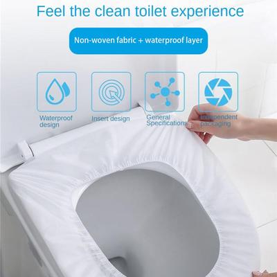 10~50PCS Waterproof Easy To Use One-time Use Comfortable Home Premium Quality Disposable Toilet Seat Pad Maternity Portable