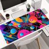 Abstract And Quirky Colors Mousepad Non-slip Suitable For Office Computers Laptops E-sports Game Desk Mats XXL Keyboard