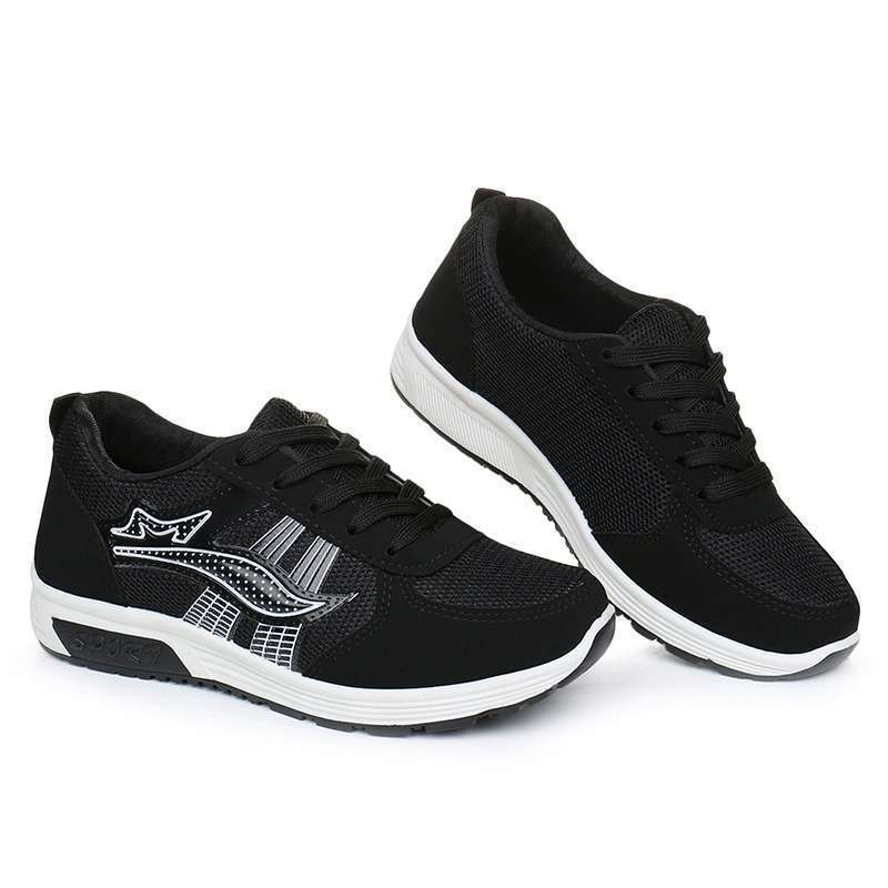 

Spring and autumn women s daily casual sports shoes Korean version women s shoes breathable flat running shoes lightweight travel shoes single shoes 40