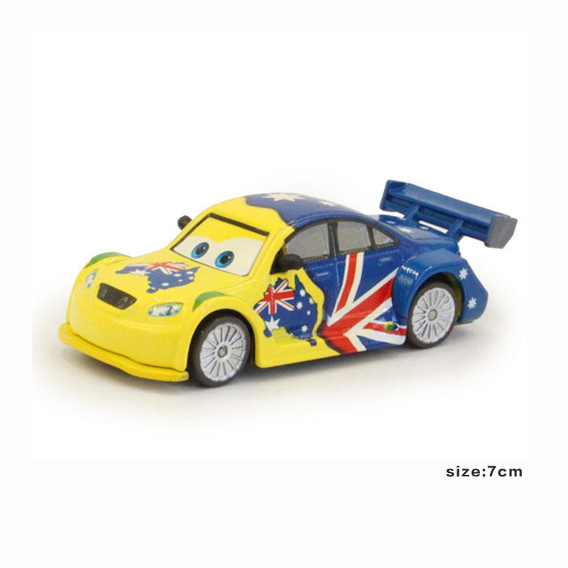 Disney Pixar Cars 2 3 limited edition Jobs McQueen politieauto IJs sneeuw versie Japan 7 Sally politie Auto1:55Legering Auto's Kinderspeelgoed