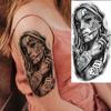1 Sheet Full Arm Robber Gangster Temporary Tattoos For Men Women Waterproof  Tatoo Sleeve Realistic Bad Guy Fake Tattoos Sticker