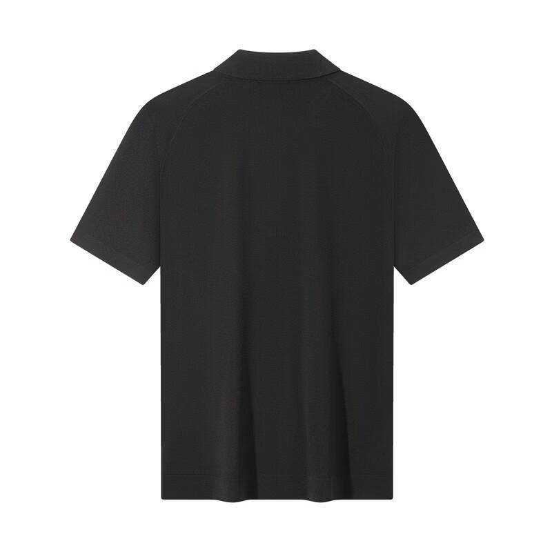 SEVEN Men's Yilite Stripe Jacquard Short Sleeve Polo Shirt
