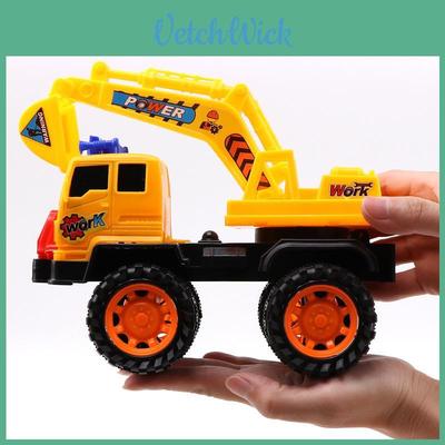 Kids Engineering Truck Model With Plastic Material For Interactive Play And Development