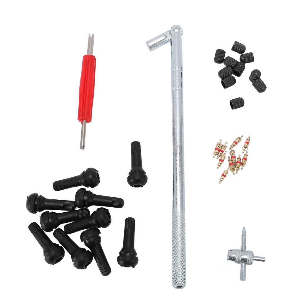 Valve Core Valve Nozzle Installation Tool Kit Rustproof Automotive Repair Tools for Cycles