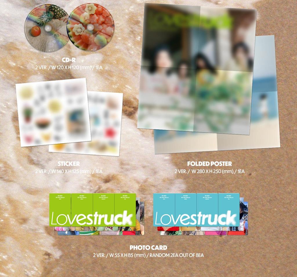 H1-KEY [Lovestruck] 4th Mini Album