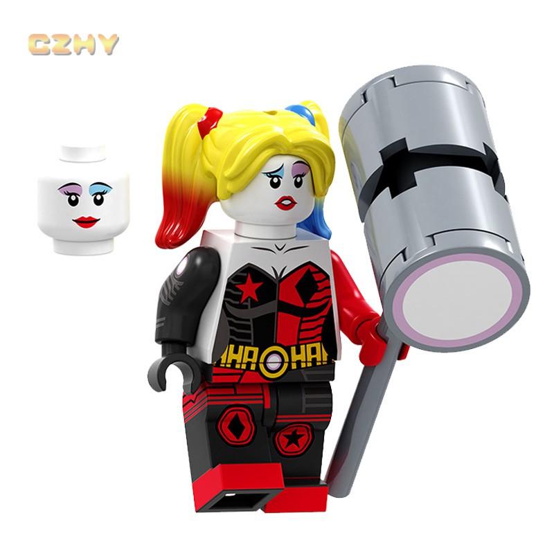 Superheld Baustein Spielzeug Deadpool Batman Superman Clown Mädchen Minifiguren Kinder Lernspielzeug PG8211