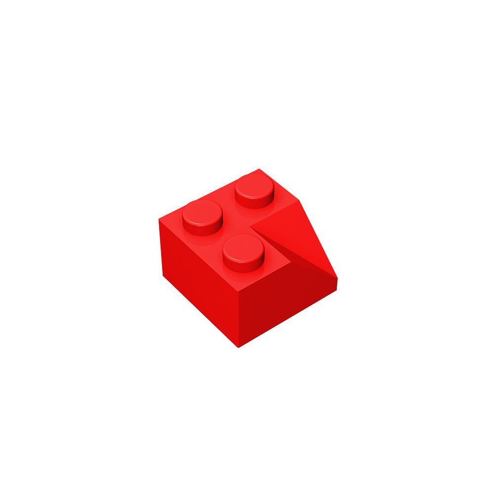 

20PCS MOC compatible 3046 slope 45 2x2 building block kit with concave corner brick particles educational children s toys