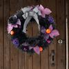 Hanging Wreath for Halloween Festivities Scary Colorful Door Garlands Accessories Party Indoor Outdoor Party Decorations