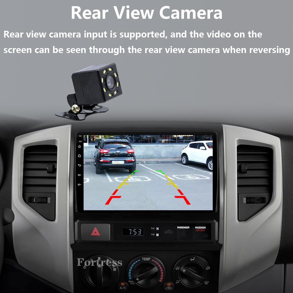 2Din 9" Android 13 Car Radio Player For Toyota Tacoma 2 HILUX 2005-2013 Carplay GPS Navi Head Unit 2din Stereo DVD