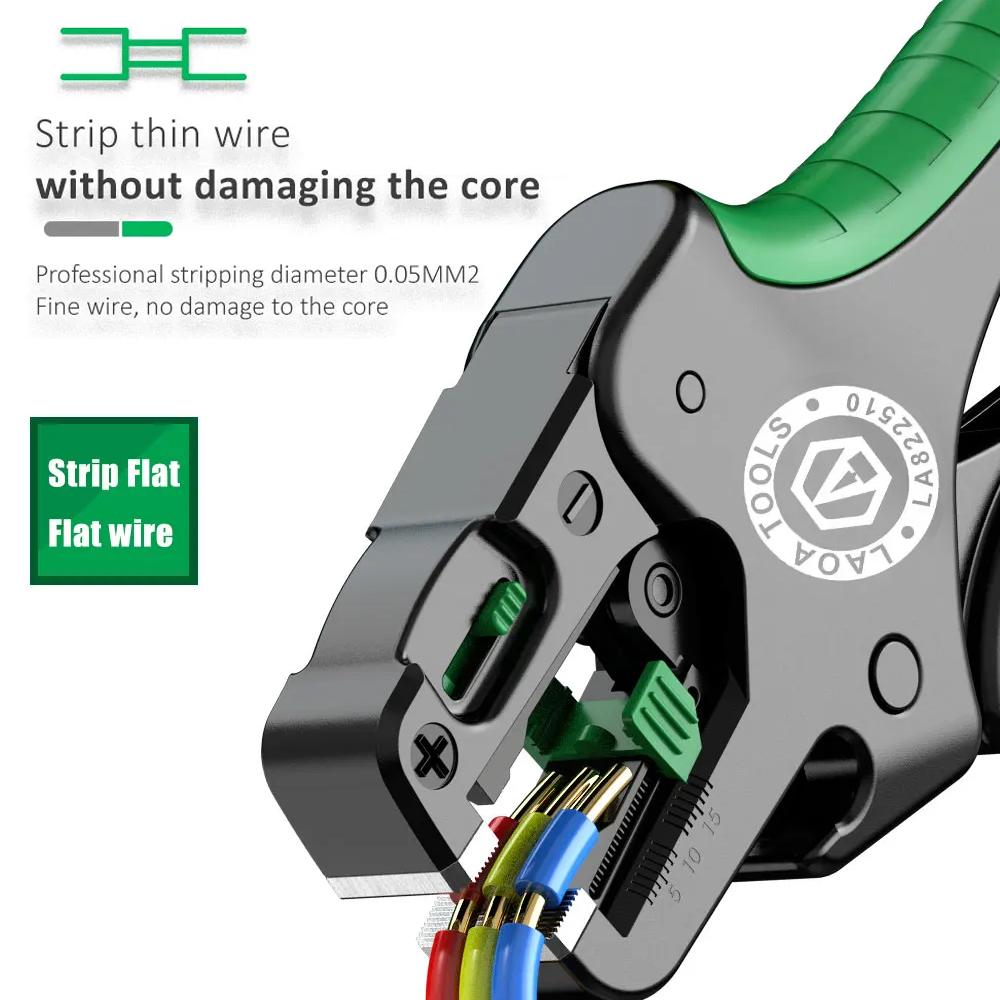 Multifunktionale Schnelle Vollautomatische Abisolierzange Kabelschneider Kneifzange Einstellbare Elektrikerzange