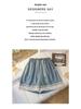 Plus Size Women's Lace Trim Denim Shorts - Loose Wide Leg Casual Capris