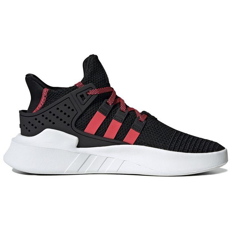 Adidas Originals Eqt Bask Adv Fabric Retro Shock Absorbing Non-Slip Breathable Low-Top Lifestyle Casual Shoes Unisex sneaker Black Gray Red BD7777