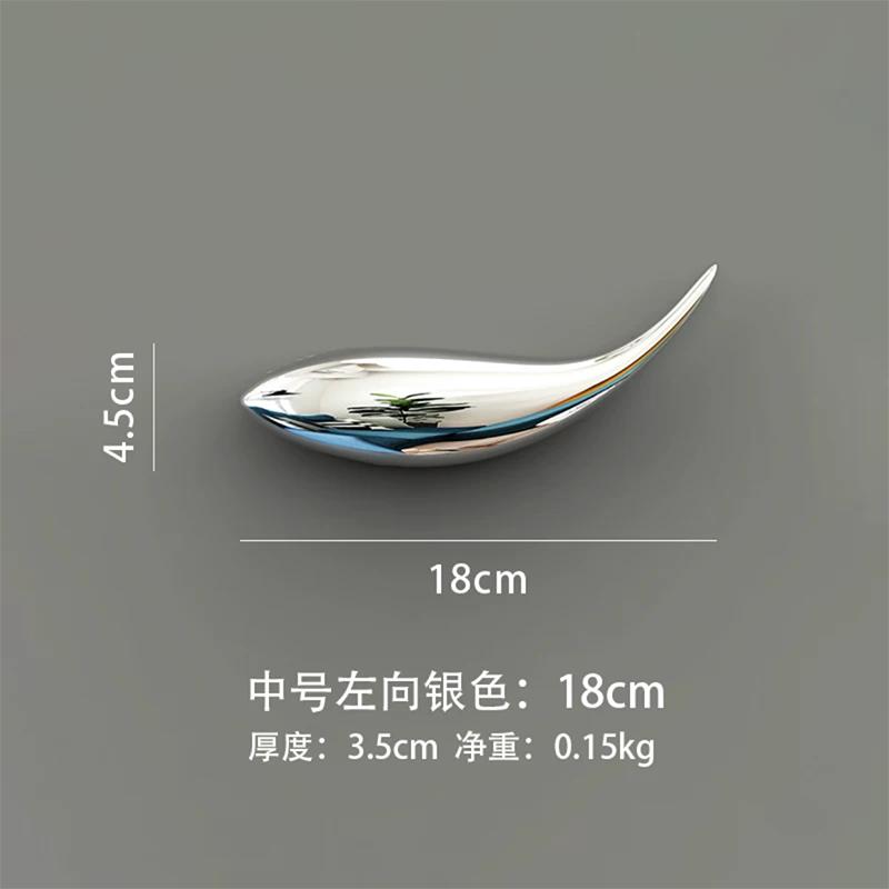 Creative Wall Decoration Restaurant Bedroom Background Golden Fish Decorative Pendant Wall Decoration Stereoscopic Wall Hanging