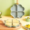 Four Hole Frying Pan Non Stick Egg Frying Pan Creative Heart Shaped Easy Clean Egg Cooker Omelet Pan Gift Cook