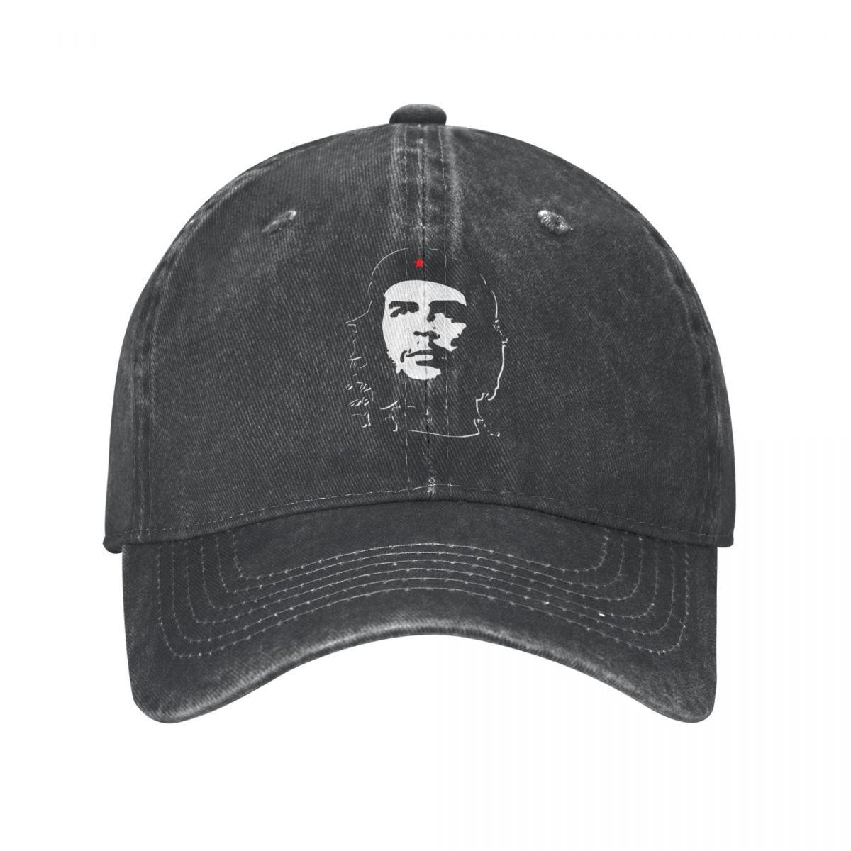 Che Guevara Unisex Women Baseball Caps Distressed Cotton Hats Cap Casual Outdoor Activities Headwear One Size