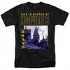 HARRY POTTER Unisex Adult Life Is Better At Hogwarts Mono T-Shirt