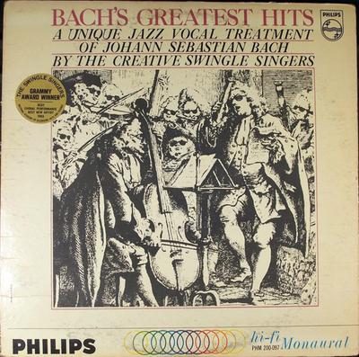 LP Record SWINGLE SINGERS - Bach's Greatest Hits PHM200097 PHILIPS 1963 US Jazz Used