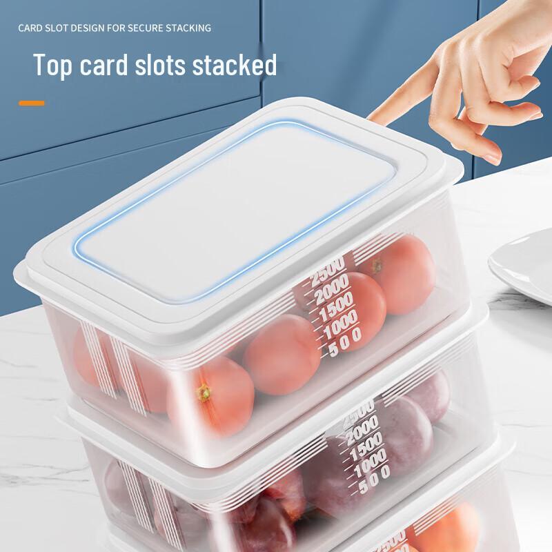 Jia Bang Shou Antibacterial Rectangular Food Storage Container