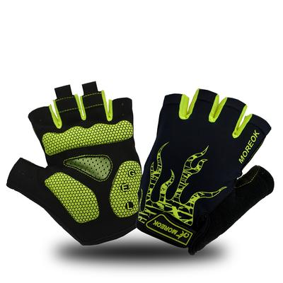 Guantes de ciclismo con almohadilla de gel de 5 mm, guantes de ciclismo de montaña, guantes de ciclismo transpirables, guantes de ciclismo de carretera antideslizantes, guantes de ciclismo para hombres y mujeres