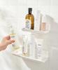 Multi-Purpose Traceless Adhesive Soap Dish & Bathroom Storage Rack, 39cm