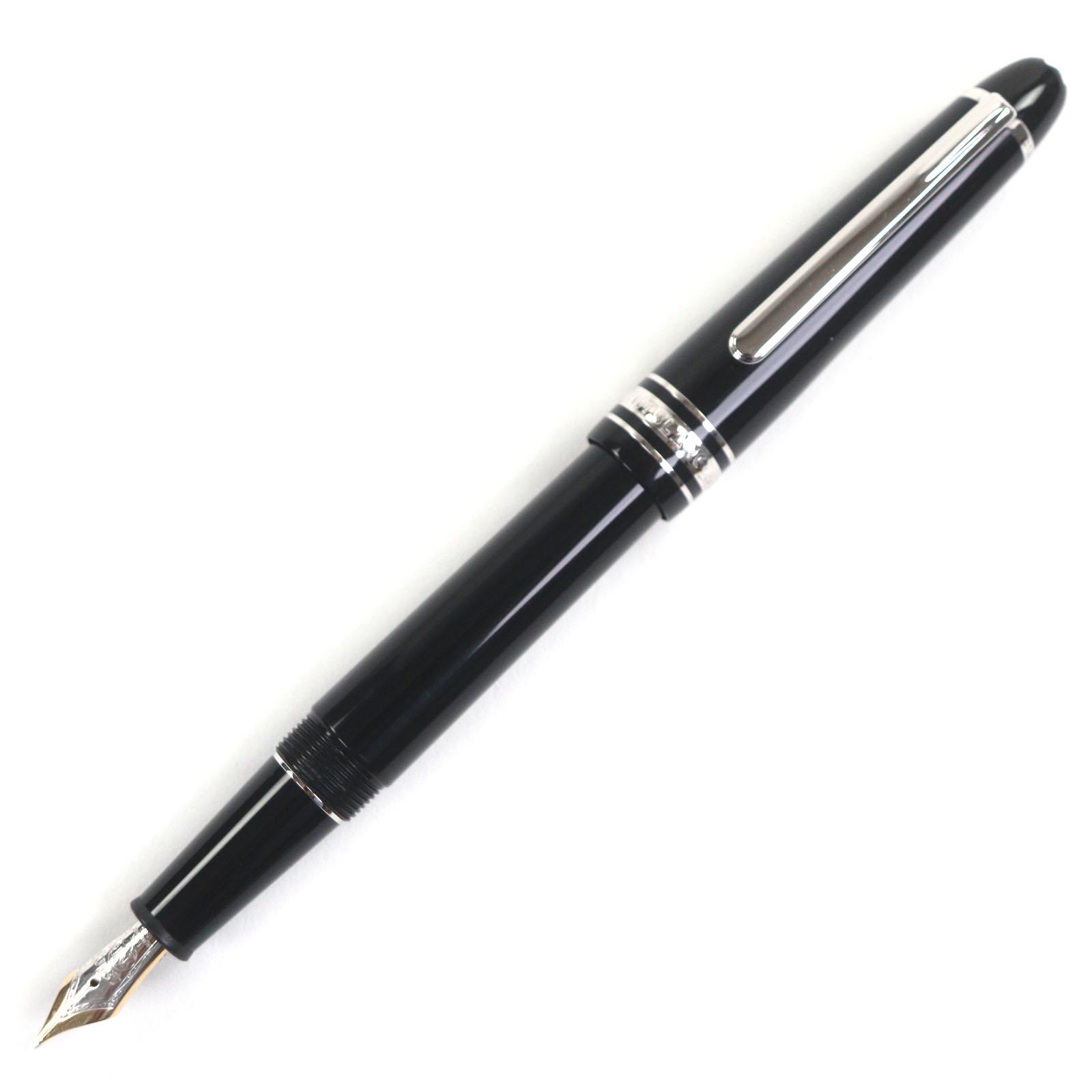 

Чудова ручка MONTBLANC Meisterstück 145 Pix Classic star Чорна Срібна 14K Вживана