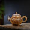 500ml Elegant Yixing Purple Clay Teapots Handmade Ruyi Tripodia Pot Raw Ore Firewood Mud Kettle with Filter Chinese Zisha TeaSet
