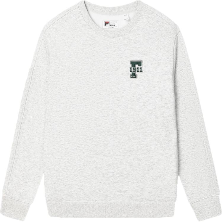 New FILA Sweatshirt Unisex Moonlit Heather Gray F51M449201F-MG