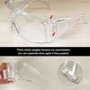 Staubdichte Tropfenabweisende Transparente Schutzbrille Goggles Schutzkleidung für die Augen