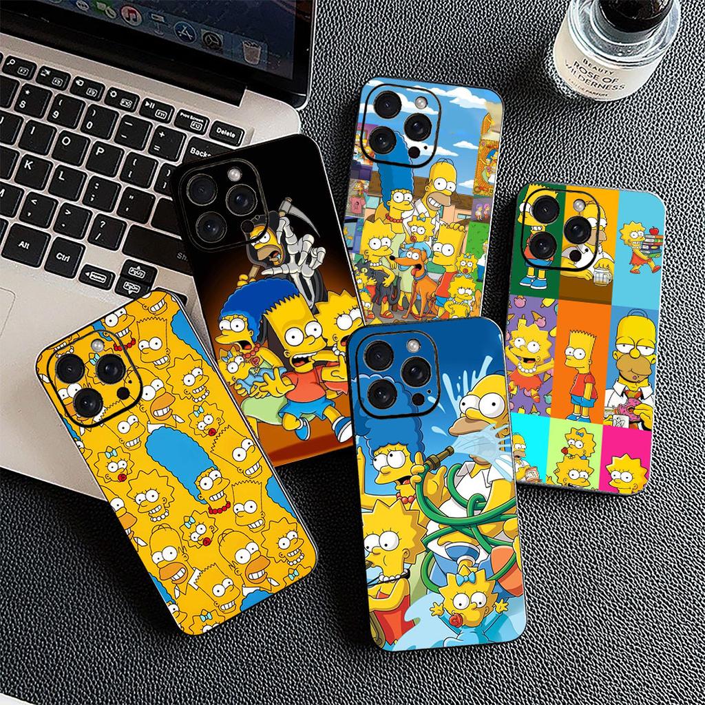Casing for Motorola Moto G86 G57 E14 E15 G14 G34 G67 G84 G24 A54 G15 Power E22 Phone Cover Soft Case Wallpaper S-Simpsons Bart